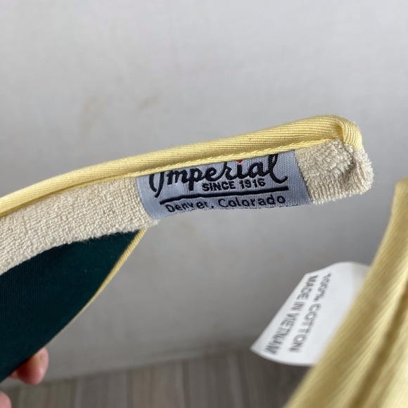 US Open BethPage Black 2009 Yellow Women’s Visor One Size Fits All - Picture 3 of 6